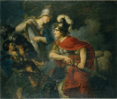 Minerva Showing Her Envy in the Polished Shield by Bernhard Rode